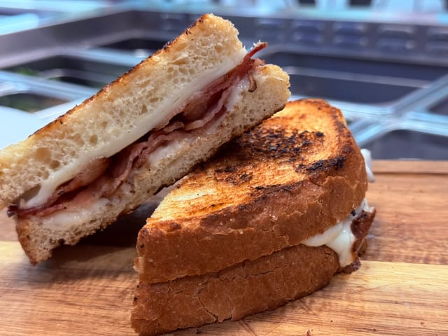 Bacon Grill Cheese.