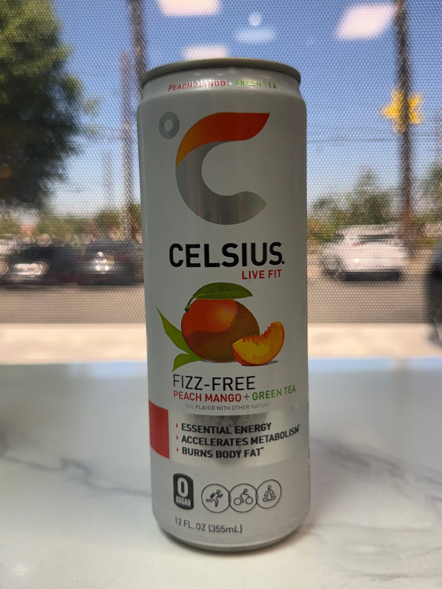 Celsius Peach Mango.