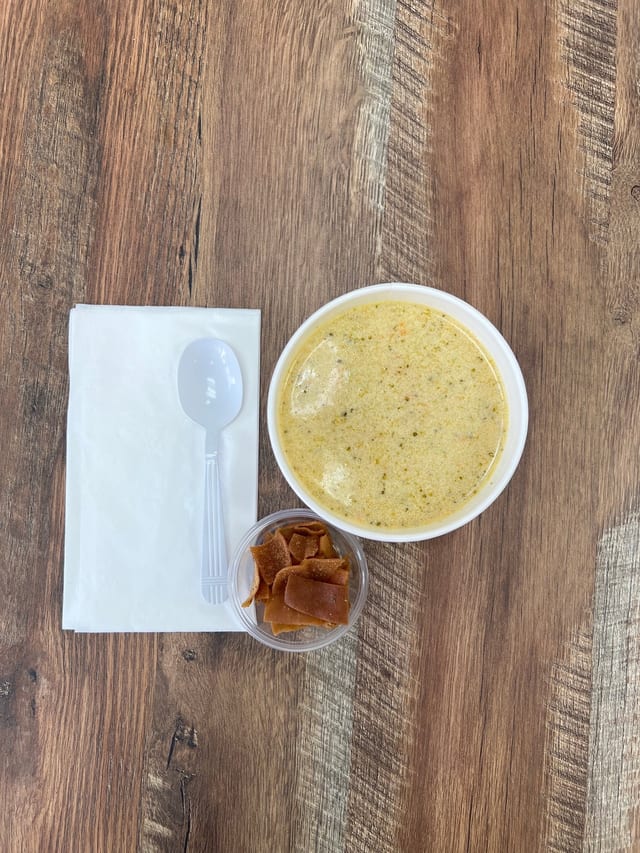Broccoli Cheddar Soup.